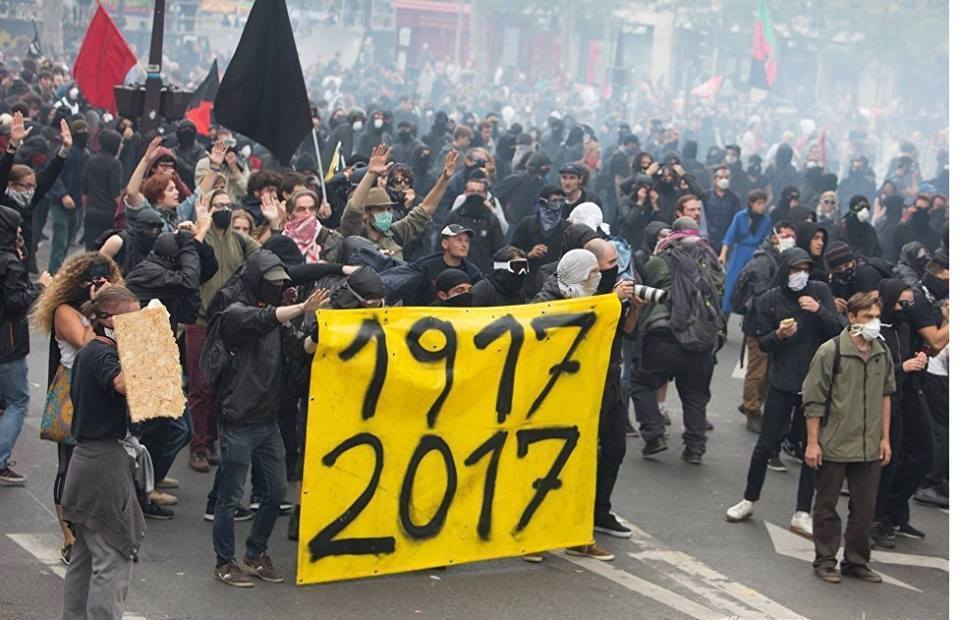 1917 2017 demo frankrig