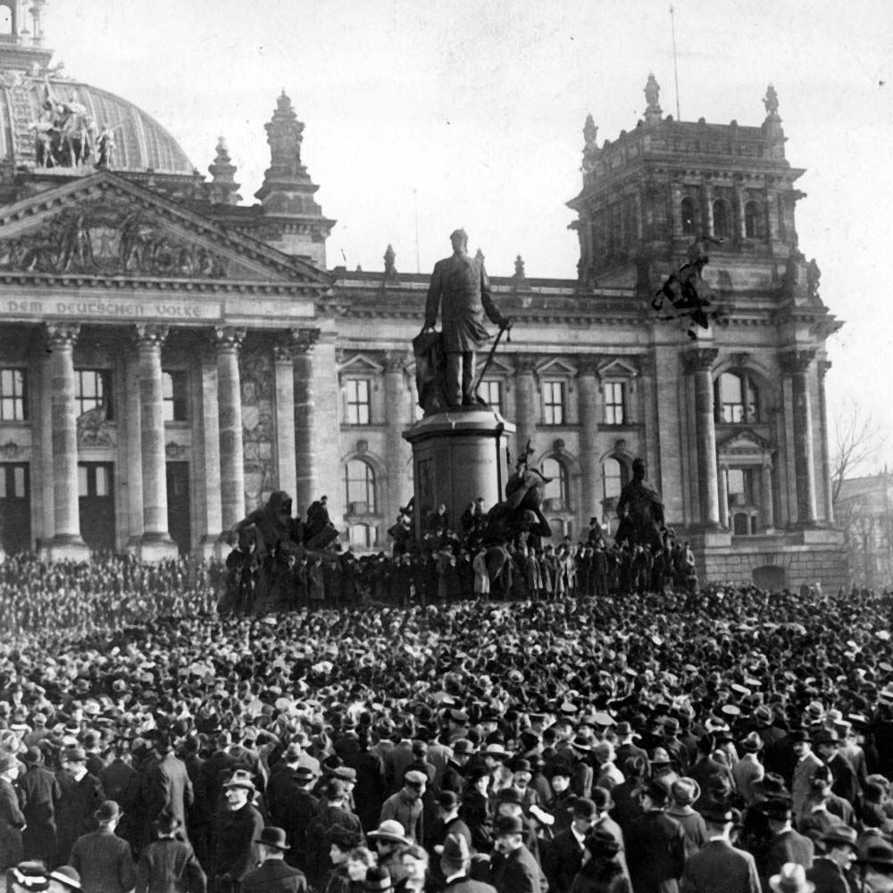 Proclamation Republic Berlin 1918