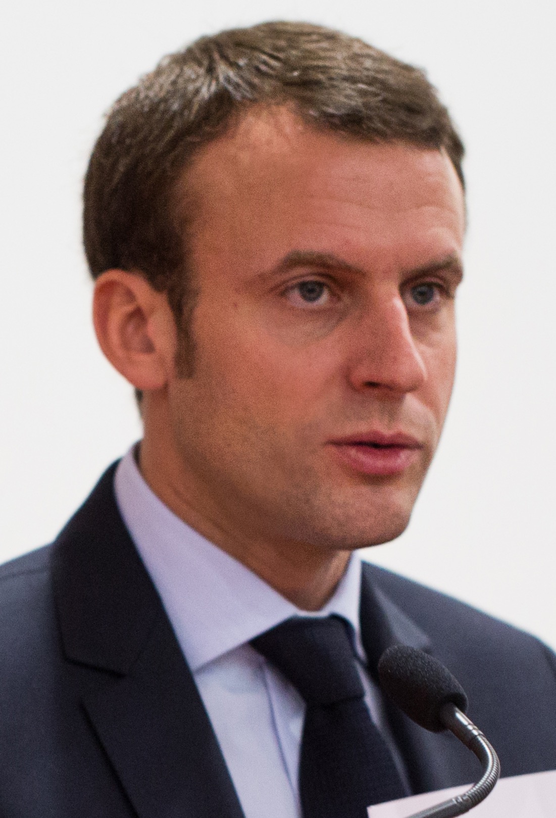 Emmanuel Macron crop