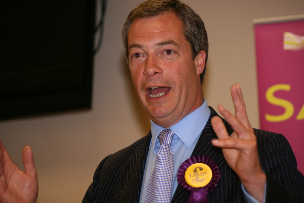 Nigel Farage Euro Realist Newsletter flickr.com CC BY 2dot0