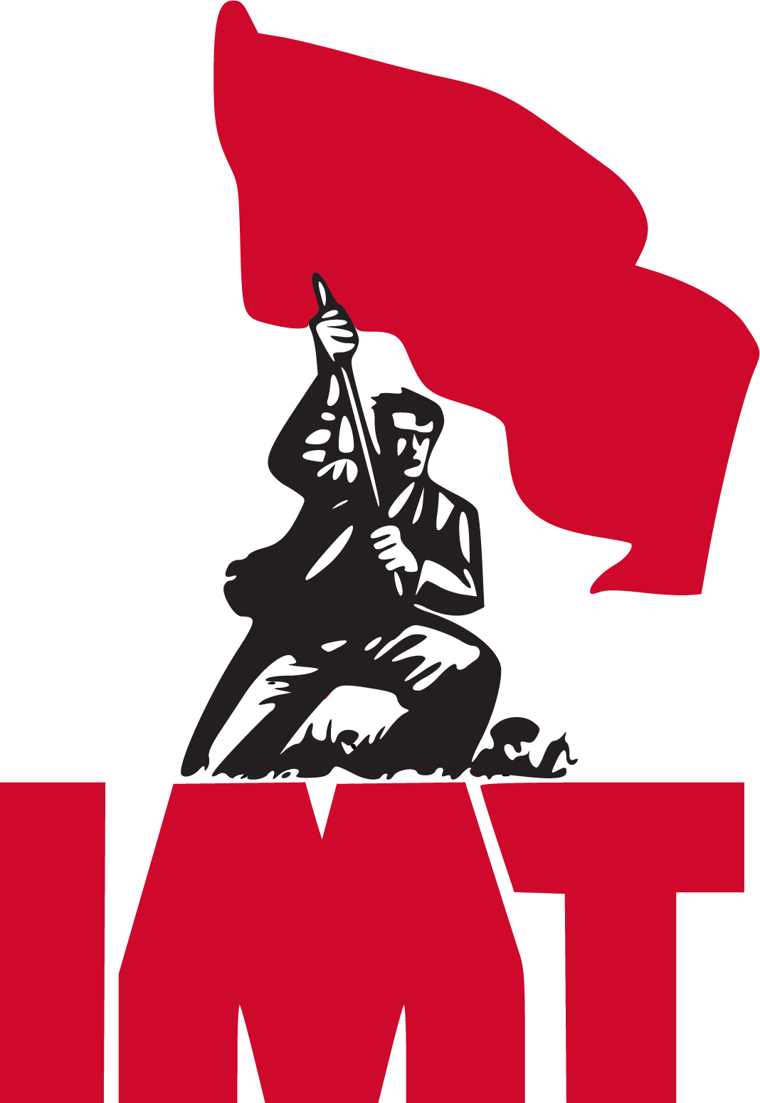 IMT Logo Standard Newspaper Red Flag
