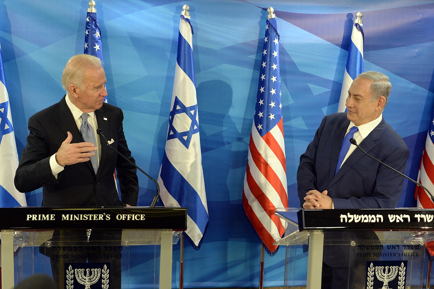 Biden Netanyahu Image U.S. Embassy Tel Aviv Wikimedia Commons min