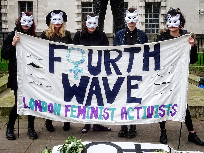 London fourth wave feminism Image Garry Knight
