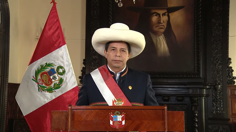 Castillo Image Presidencia de la República del Perú