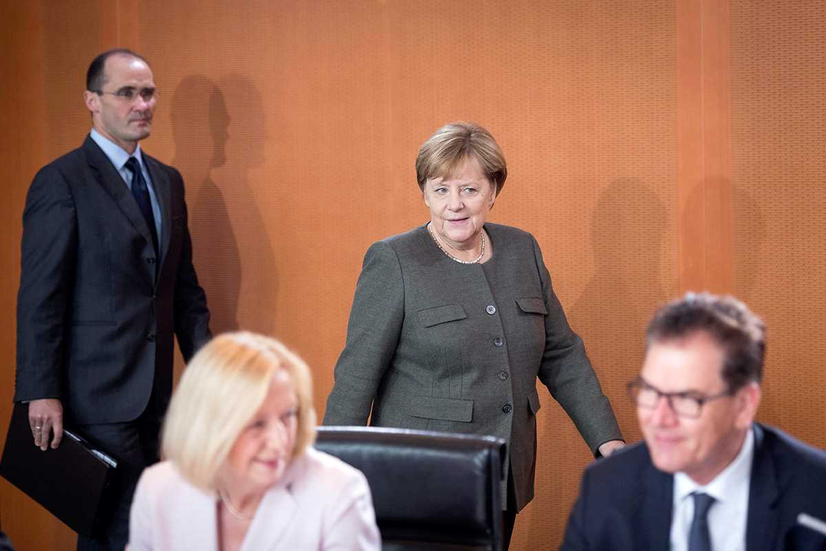 Kanslerin Angela Merkel