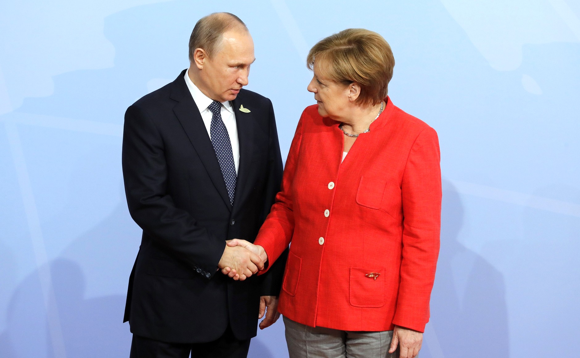 Putin og Merkel