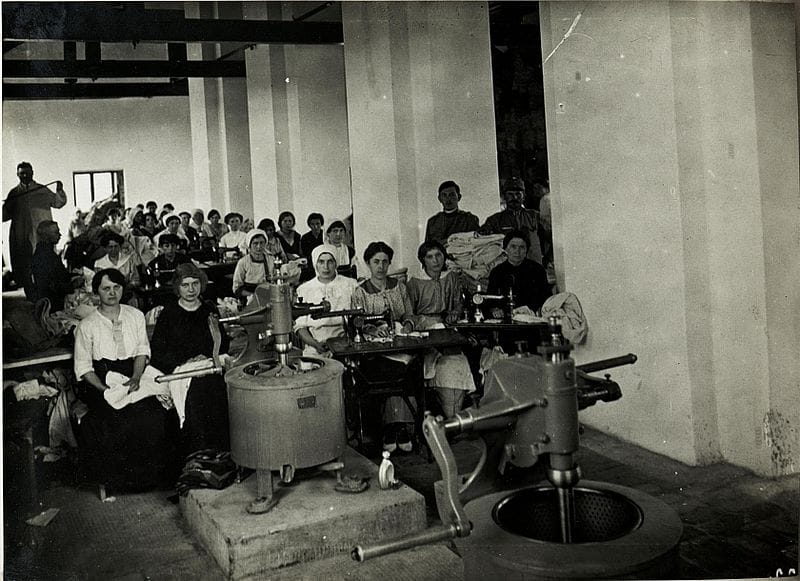 The organised working class was replaced by un unionised women and youths Image Austrian public archives