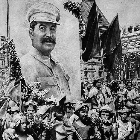 stalin billede boern