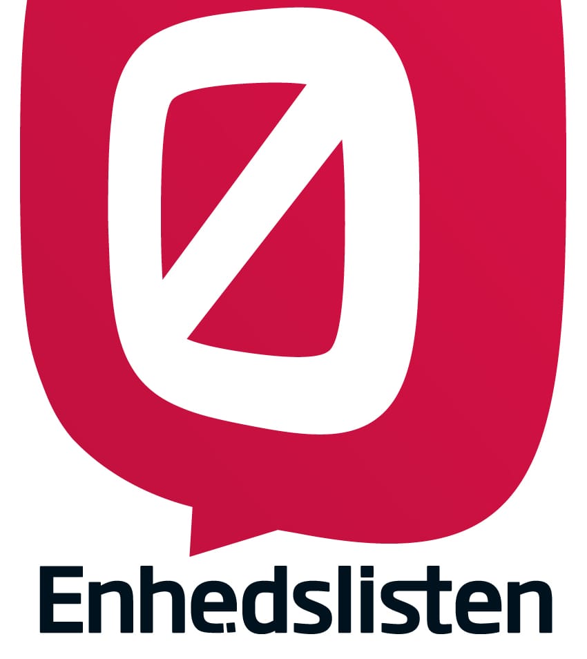 Logo enhedslisten beskaaret