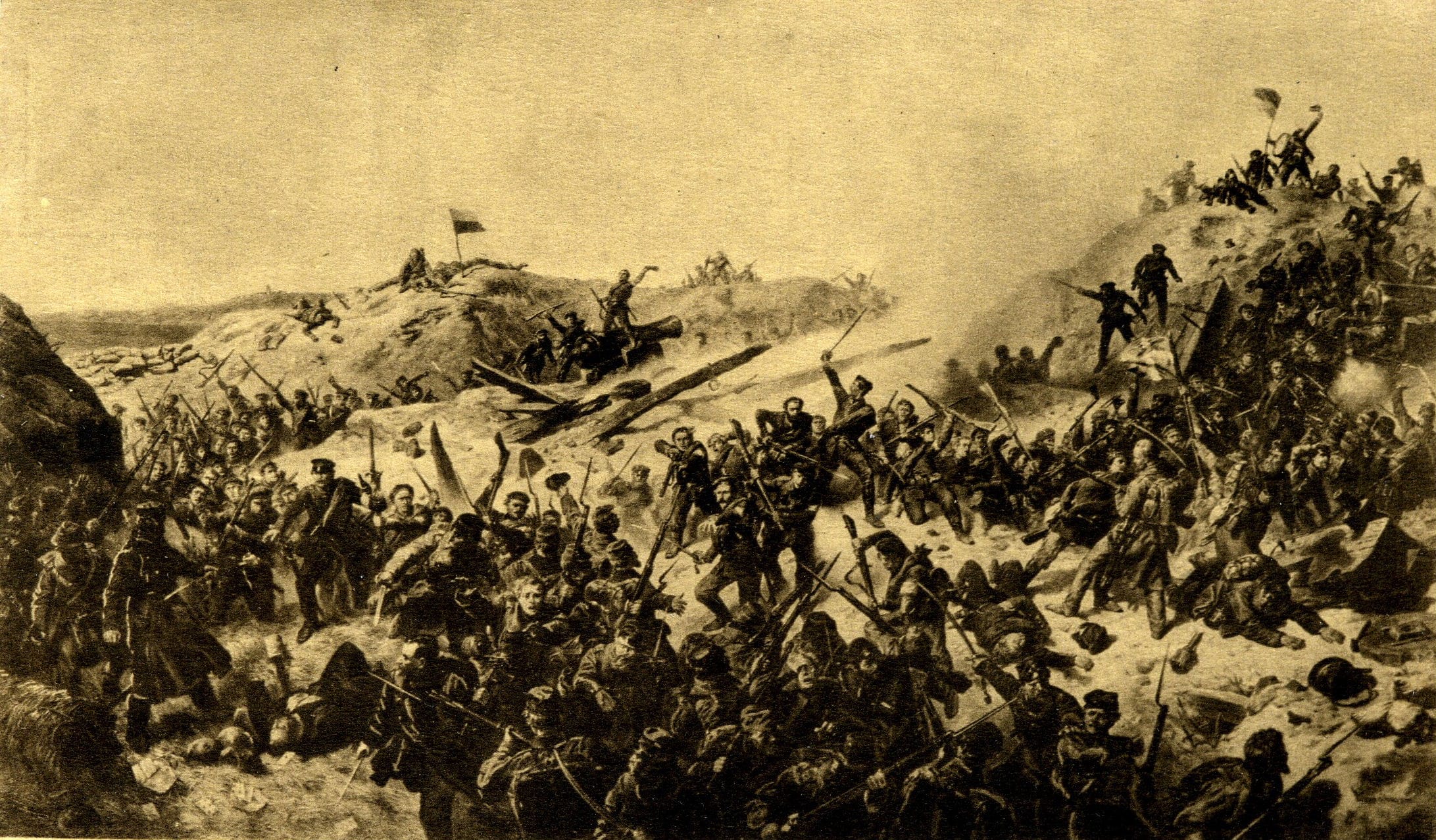 Escalade of Dybbol Fort 1864