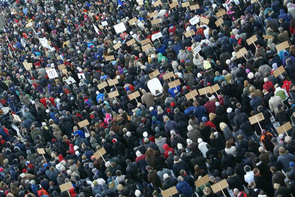 protesters