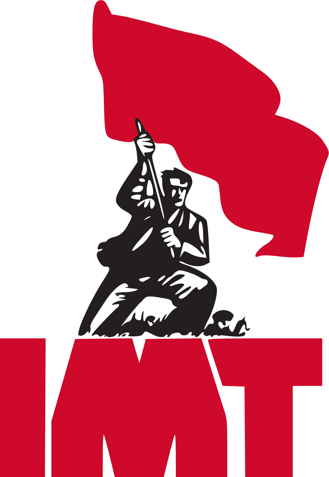 IMT Logo Standard Newspaper Red Flag