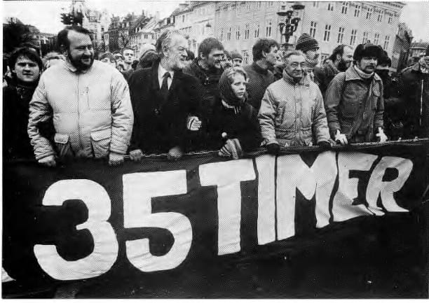 Paaaaskestrejkerne banner ukendt fotograf