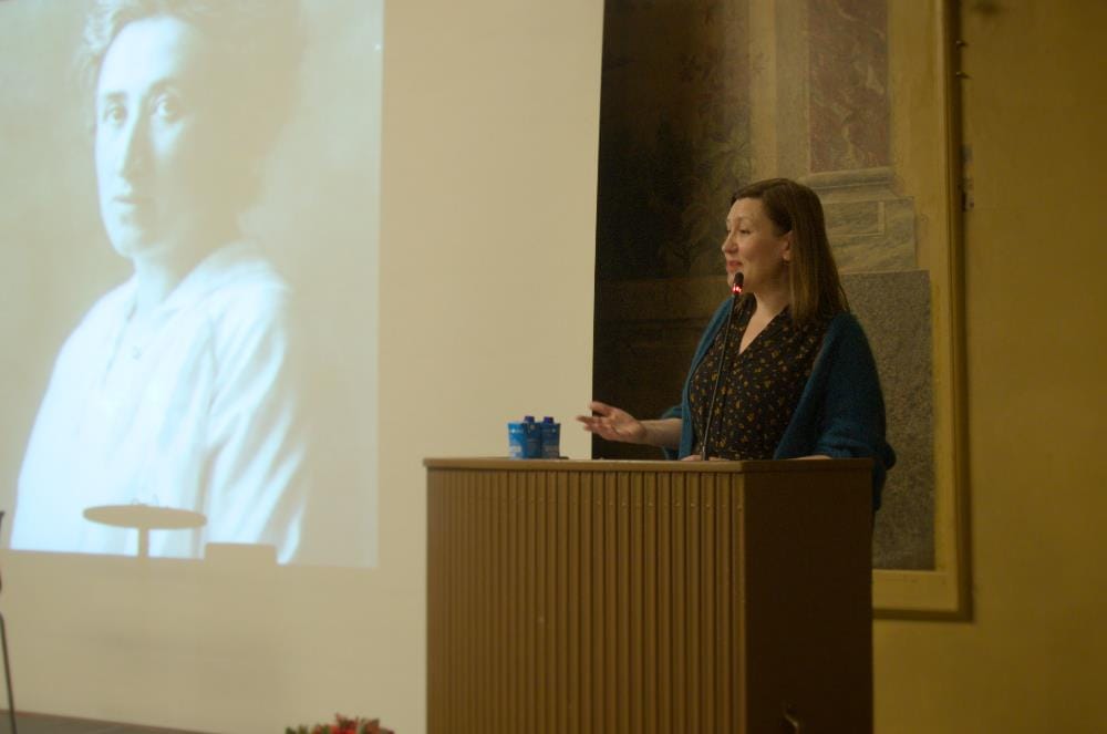 Bog-turné bragte Rosa Luxemburgs ideer vidt omkring