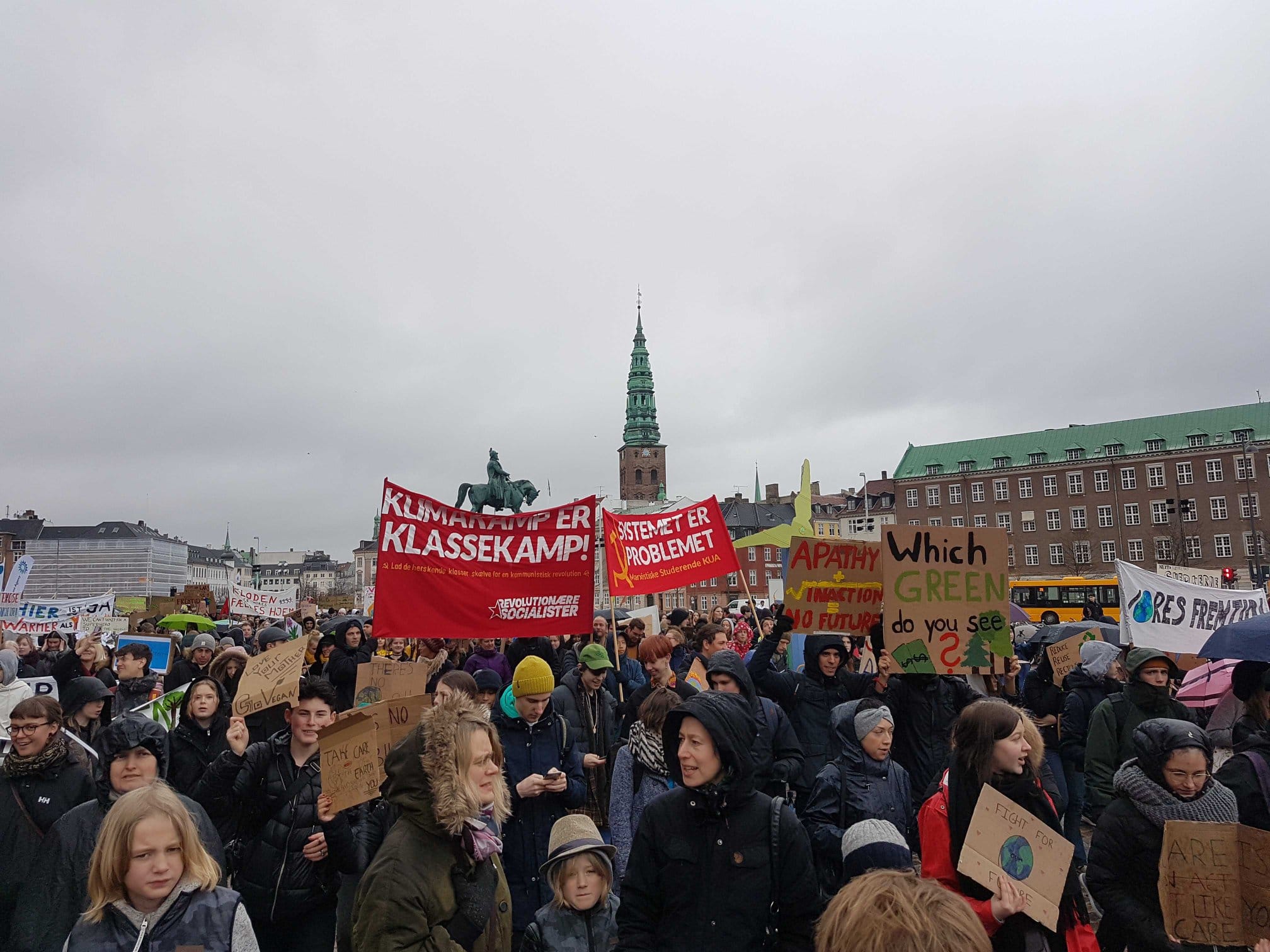 Udtalelse: For revolutionær forandring, ikke klimaforandring!