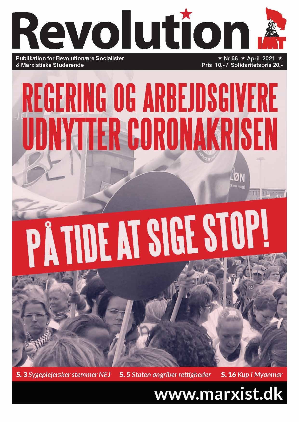 Regering og arbejdsgivere udnytter coronakrisen – På tide at sige stop!