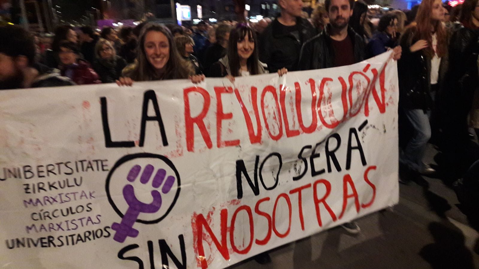 70000 marched in Vitoria Gasteiz Image own work