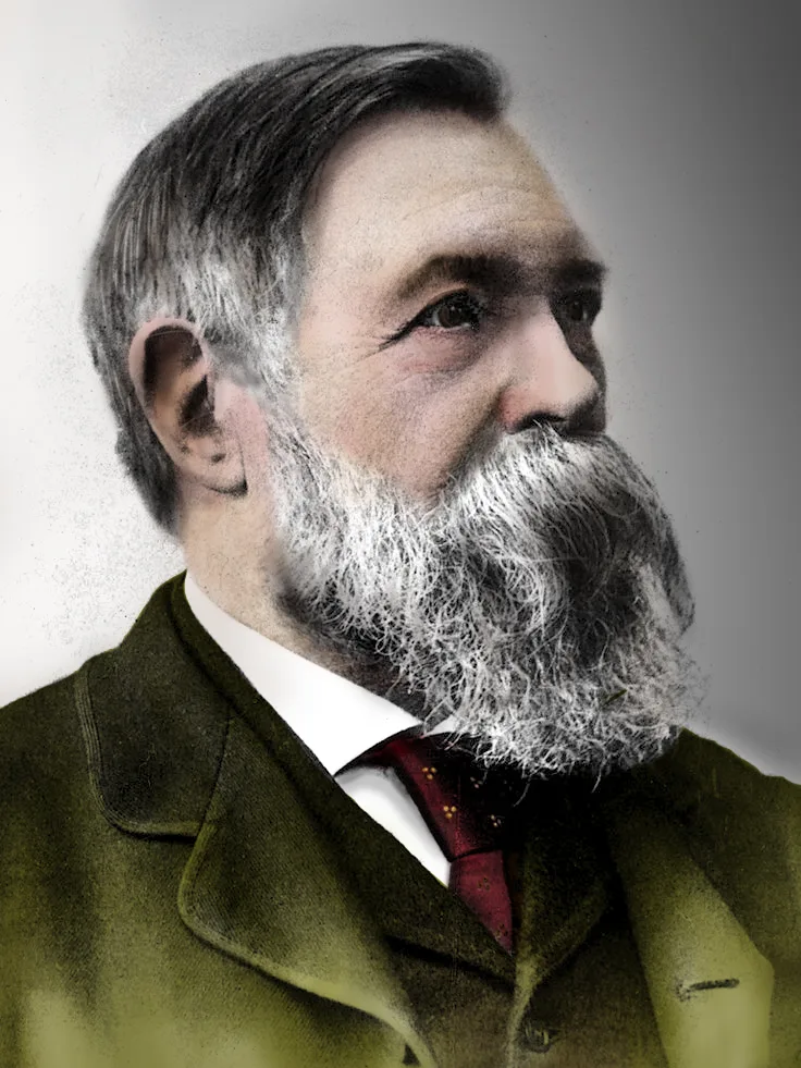 Friedrich Engels 1981 colored