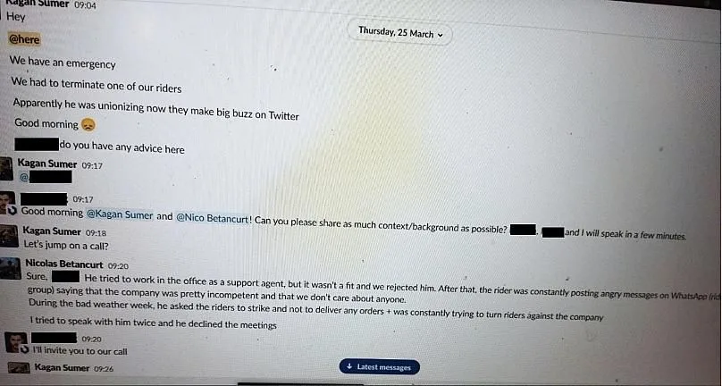 Vanvittige arbejdsforhold hos Gorillas