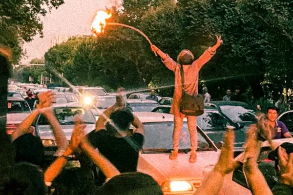 Iran Protests Image Masih Alinejad