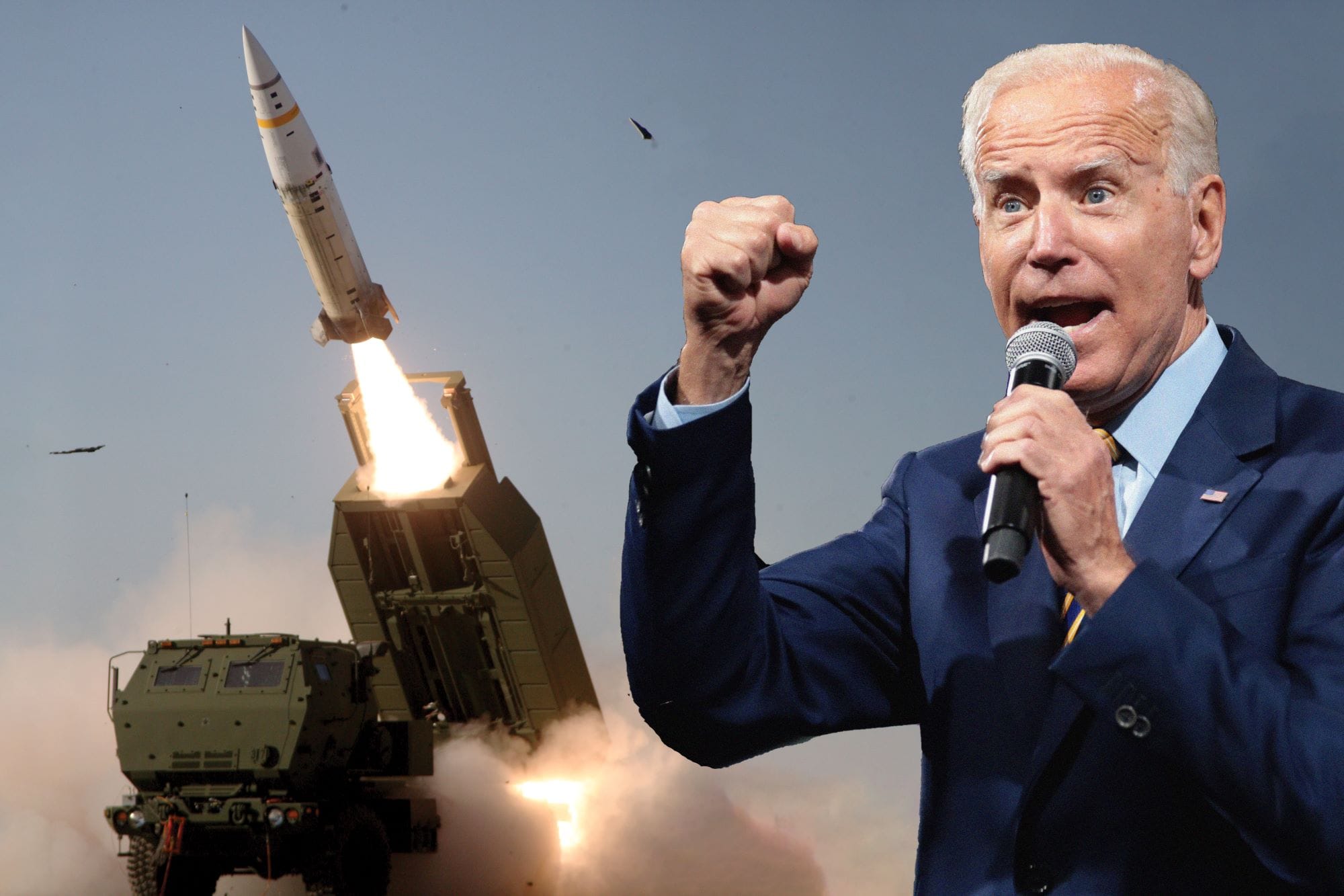 Biden And Rocket Image Public Doman