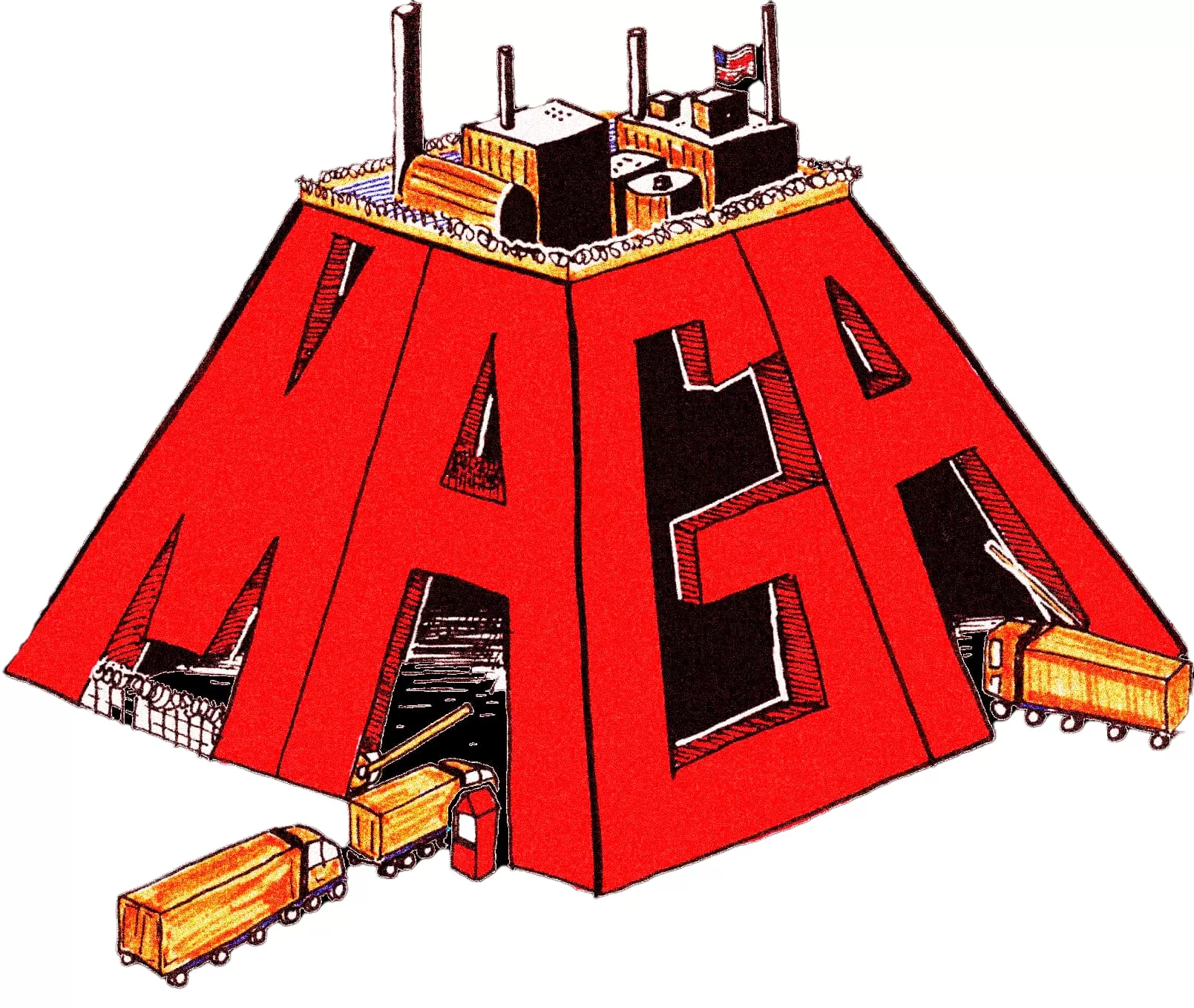 Magaproduktion