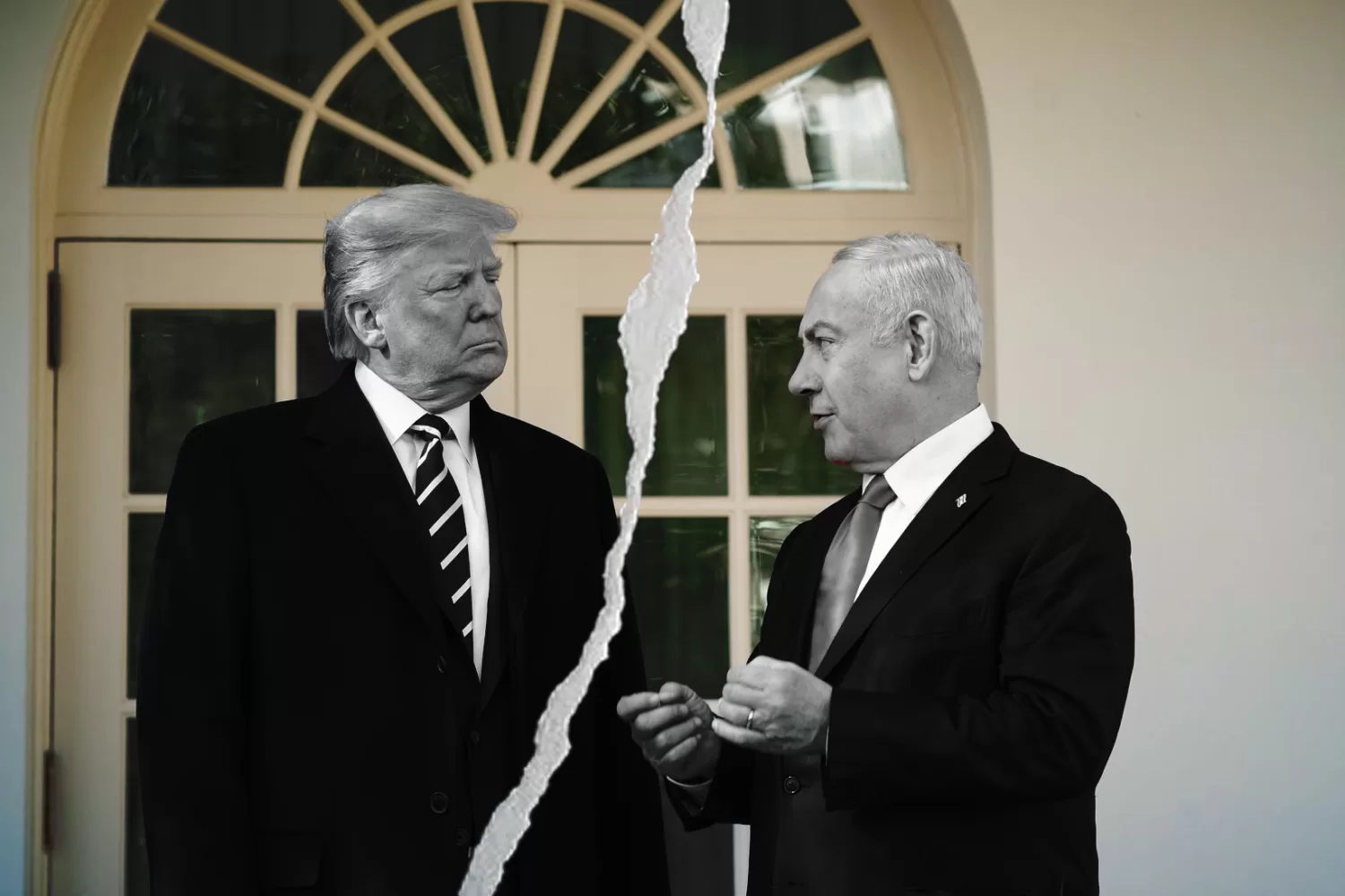 Trump netanyahu main image own work