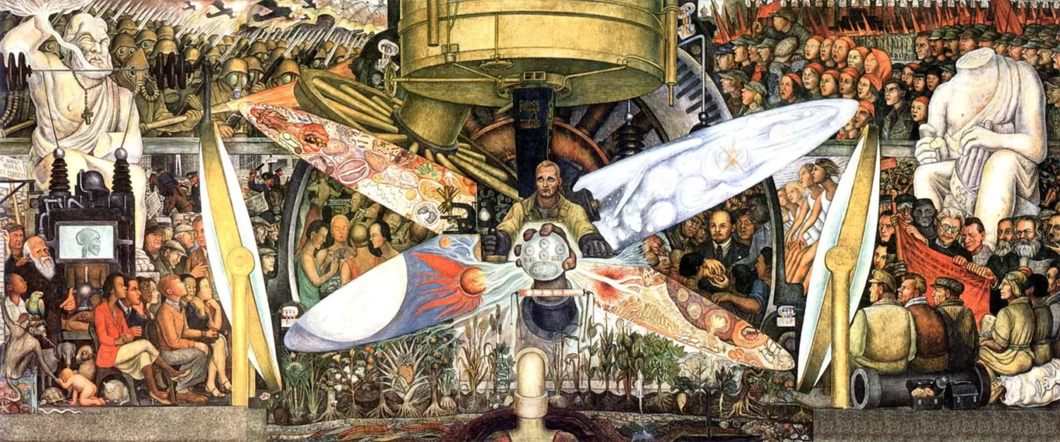 Man at a crossroads