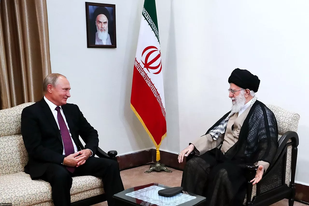 Russia iran image khamenei.ir wikimedia commons