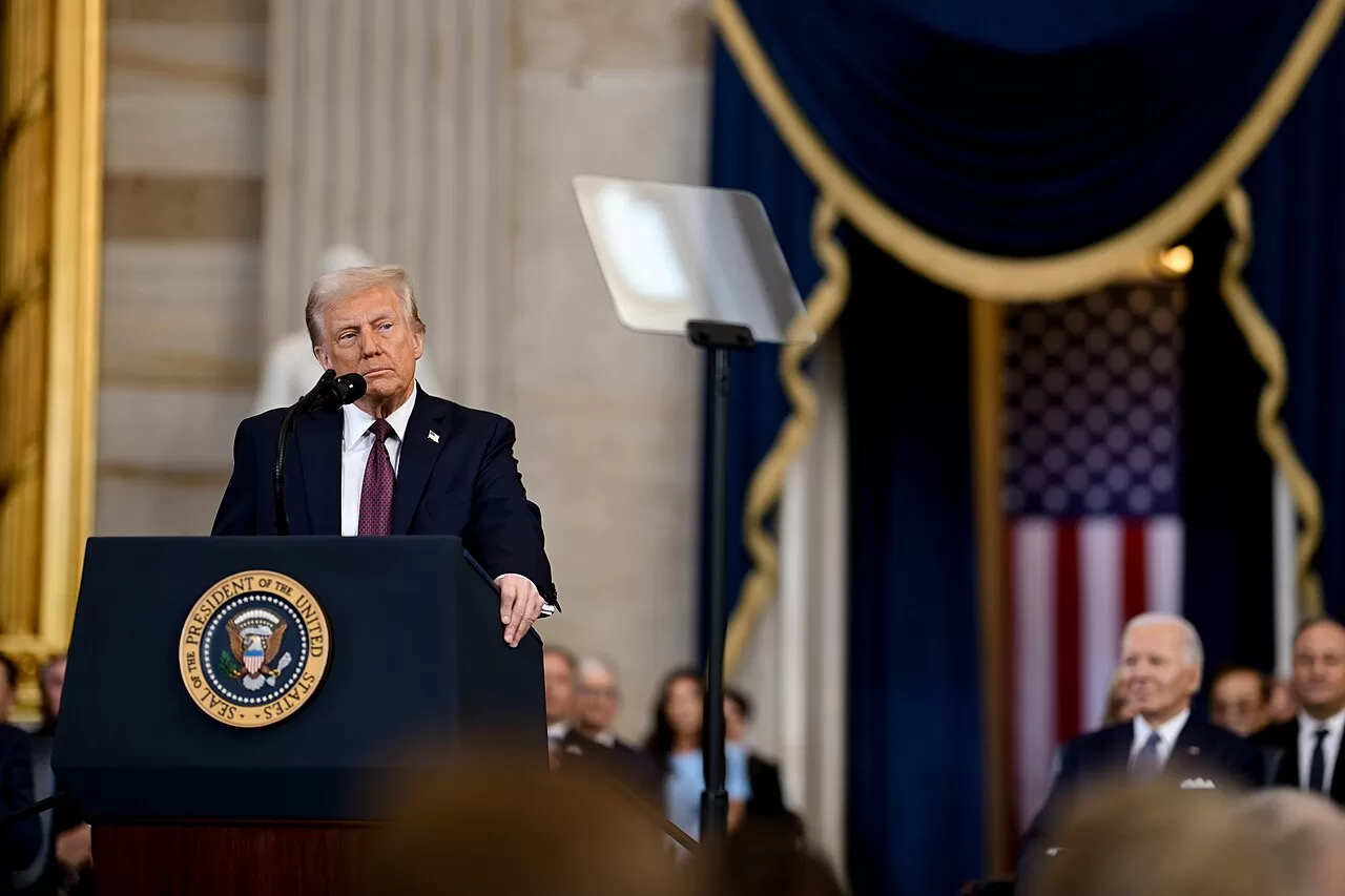 Trump speech image public domain