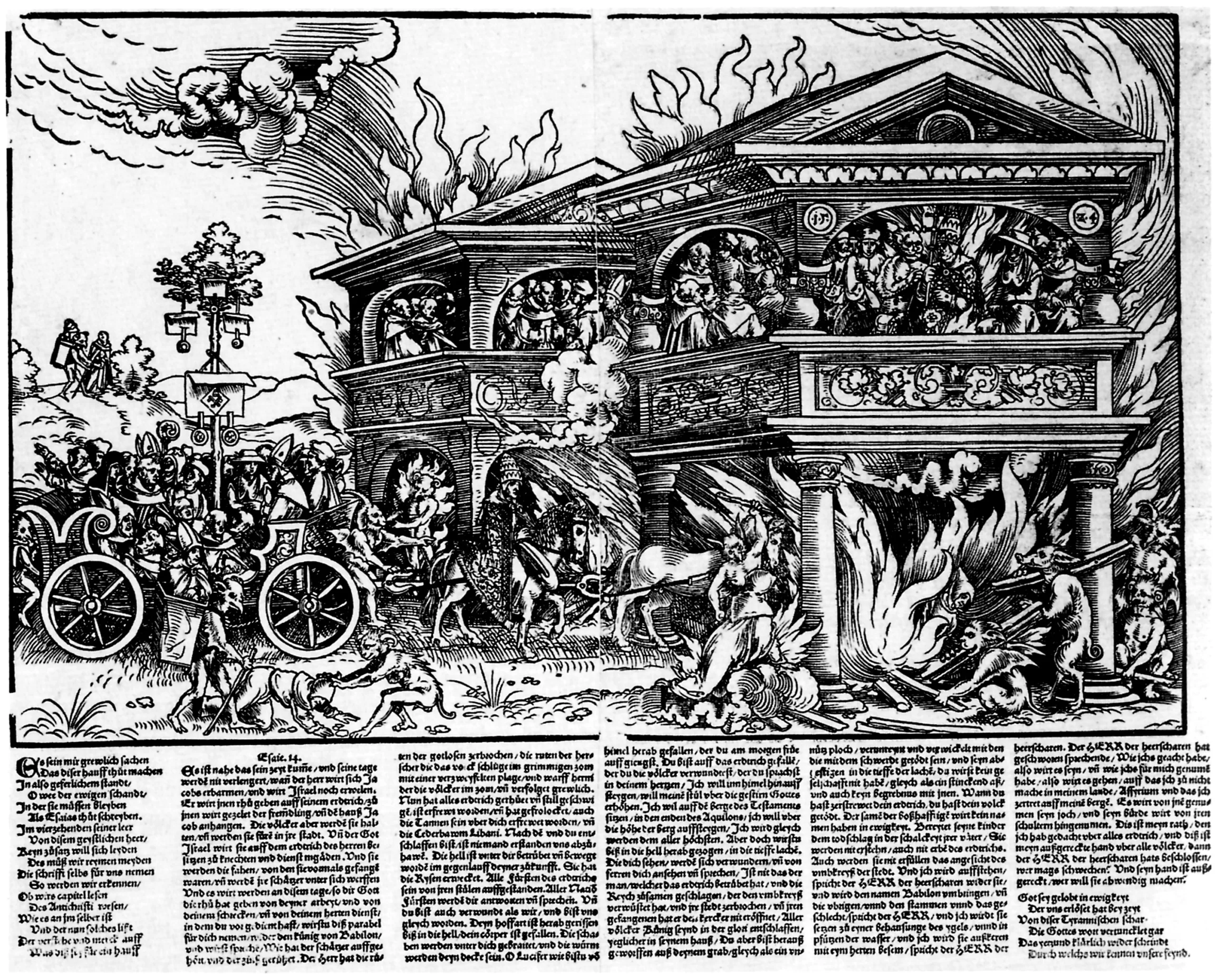 Popes descent into hell
