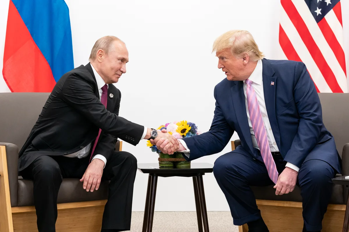 Trump putin image public domain