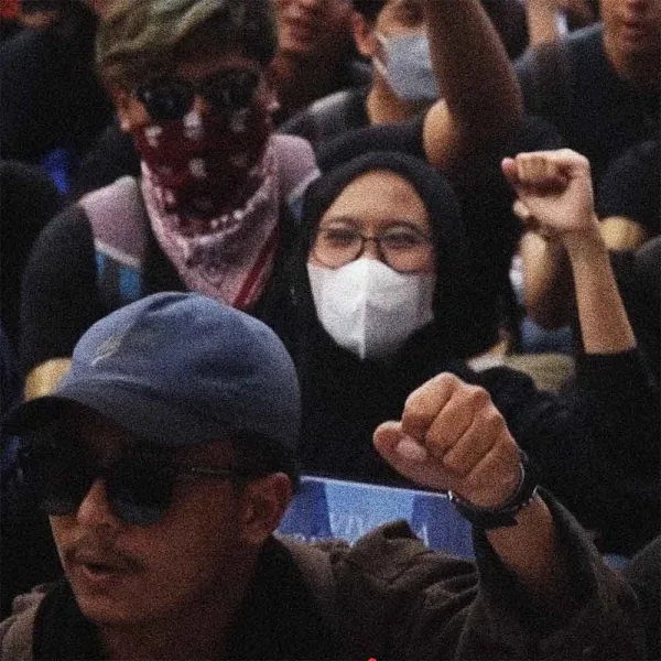 Indonesien protester 2025 kvadratisk