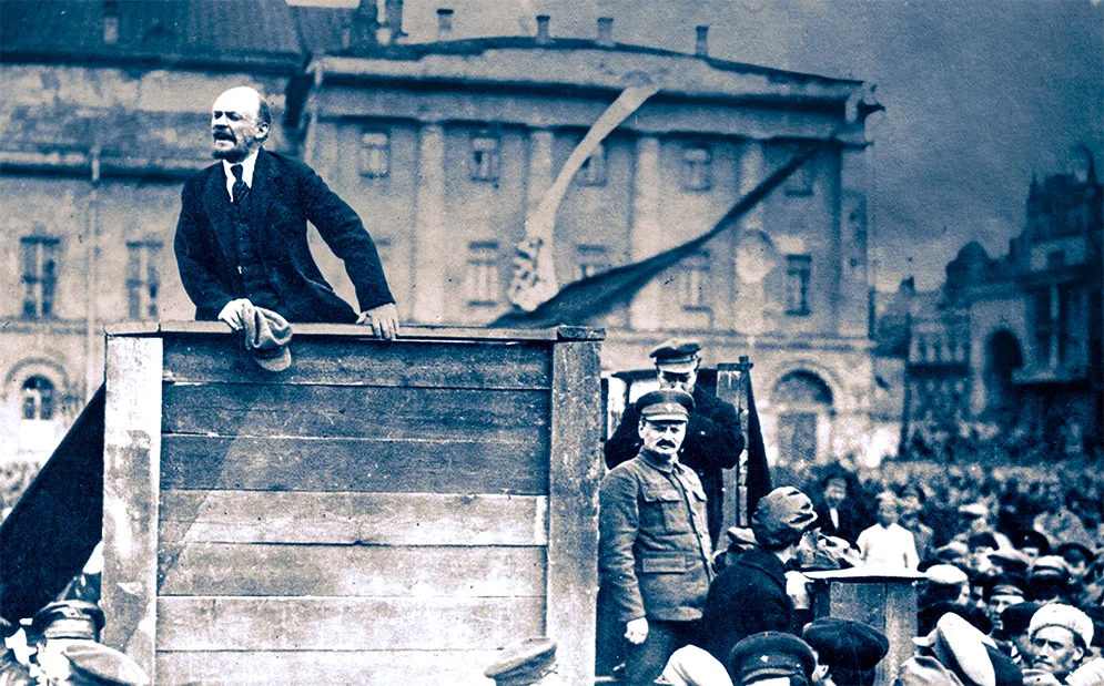 Lenin and trotsky