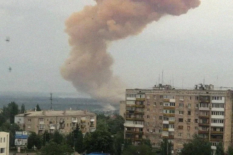 Explosion Image mvs.gov.ua Wikimedia Commons