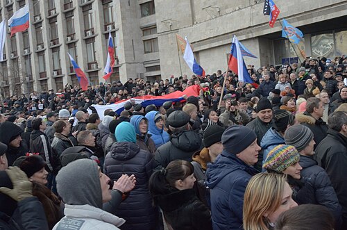 Protestbevægelse i Donetsk