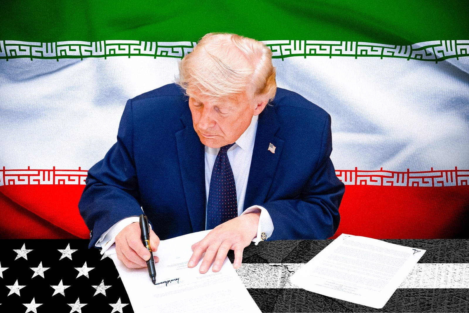 Trump Iran Image own work