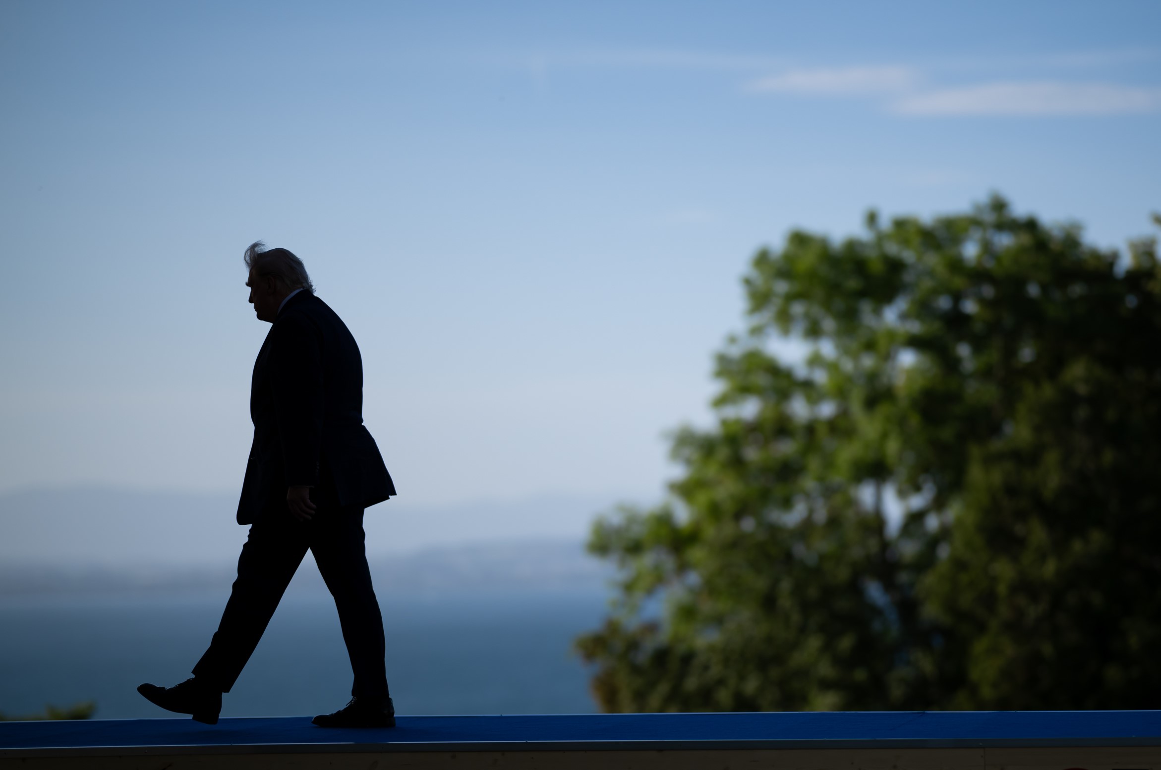 Trump shadow Image public domain