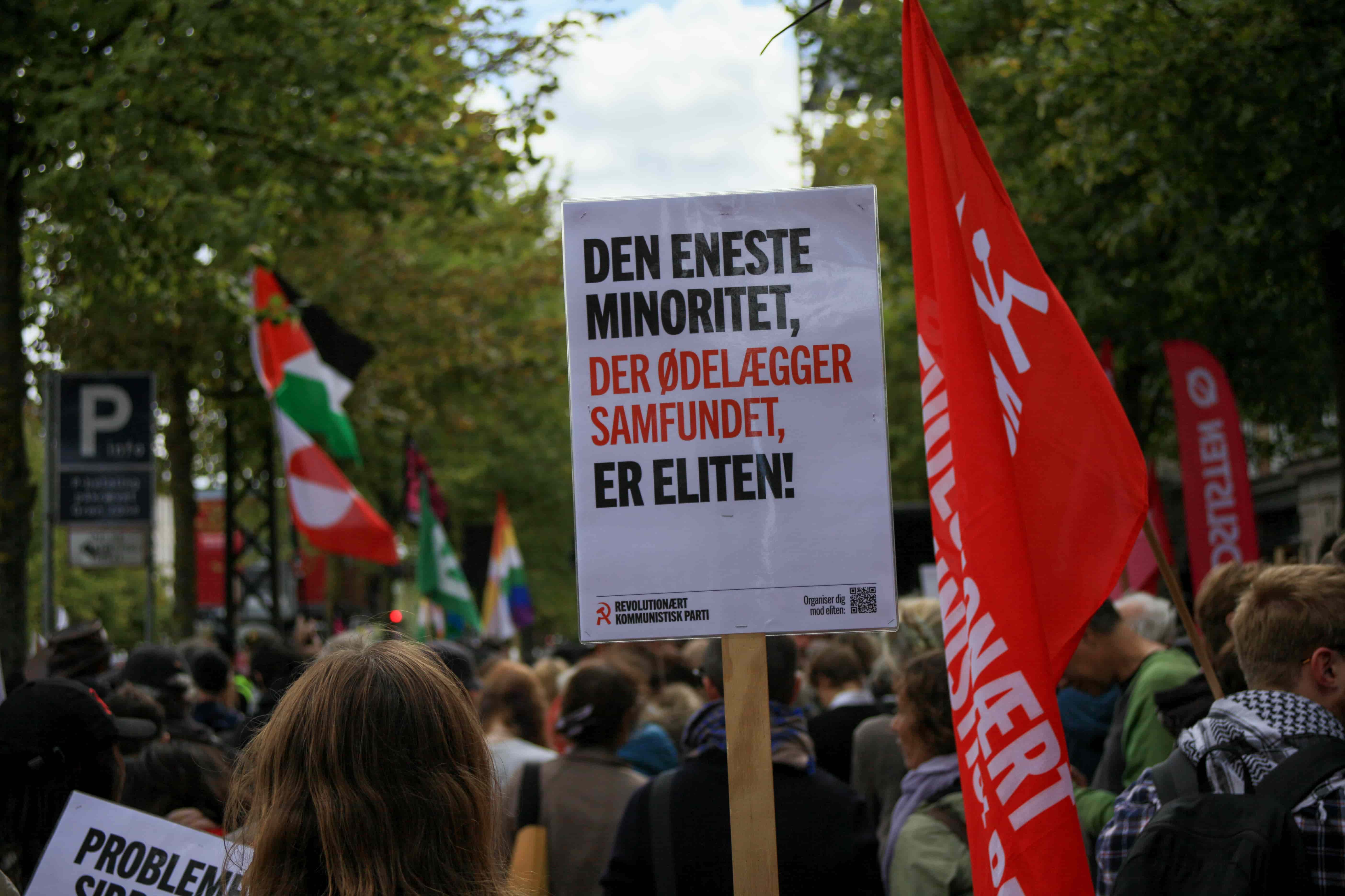Demonstration mod højrefløjen